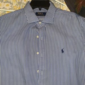 Pinstripe Ralph Lauren Dress Shirt